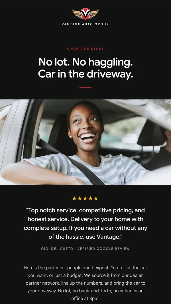 Lease-end email