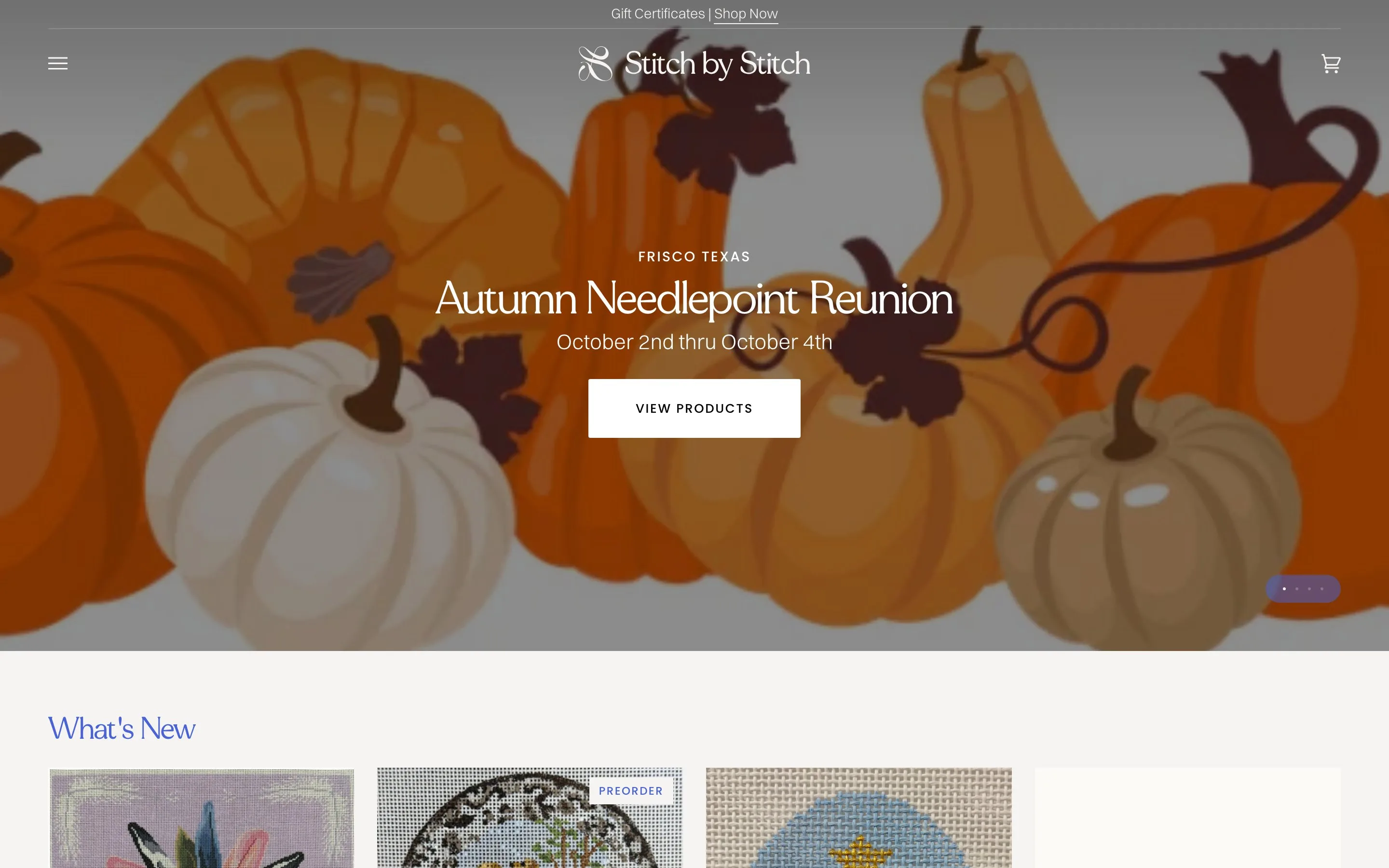 Stitch by Stitch website: Home