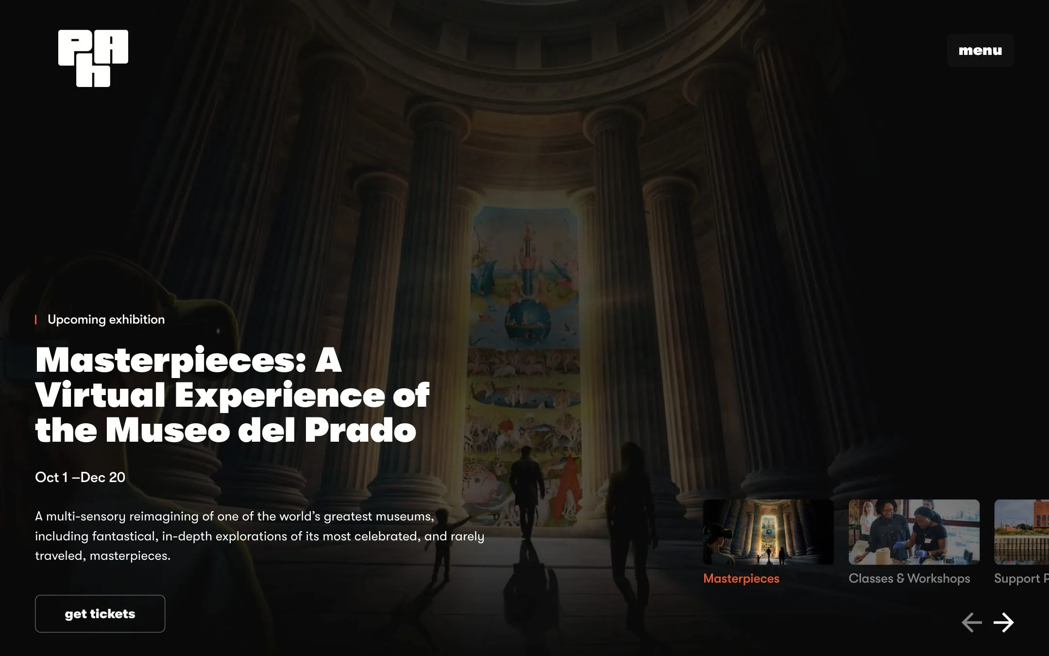 Powerhouse Arts website: Home